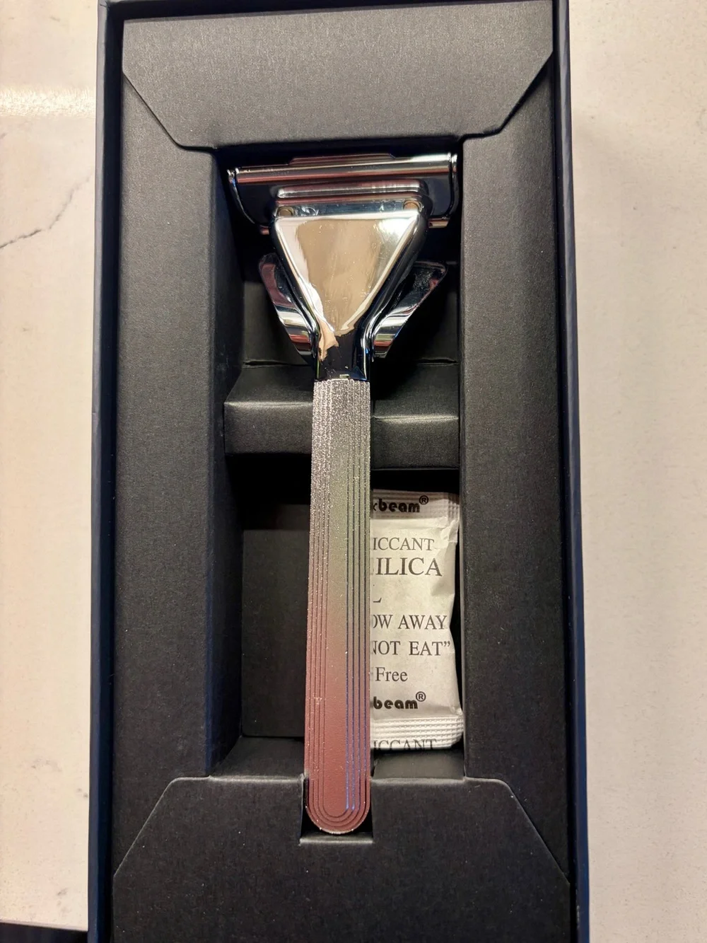 Supply.Co Single Edge Max Razor — Silver Precision Shave additional blades
